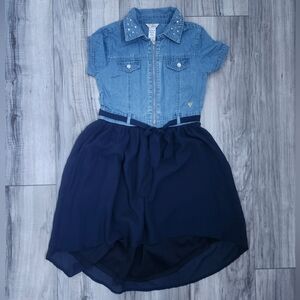 Guess Denim Girls Dress Size 8